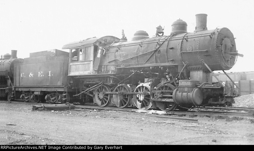 CEI 2-8-0 #893 - Chicago & Eastern Illinois